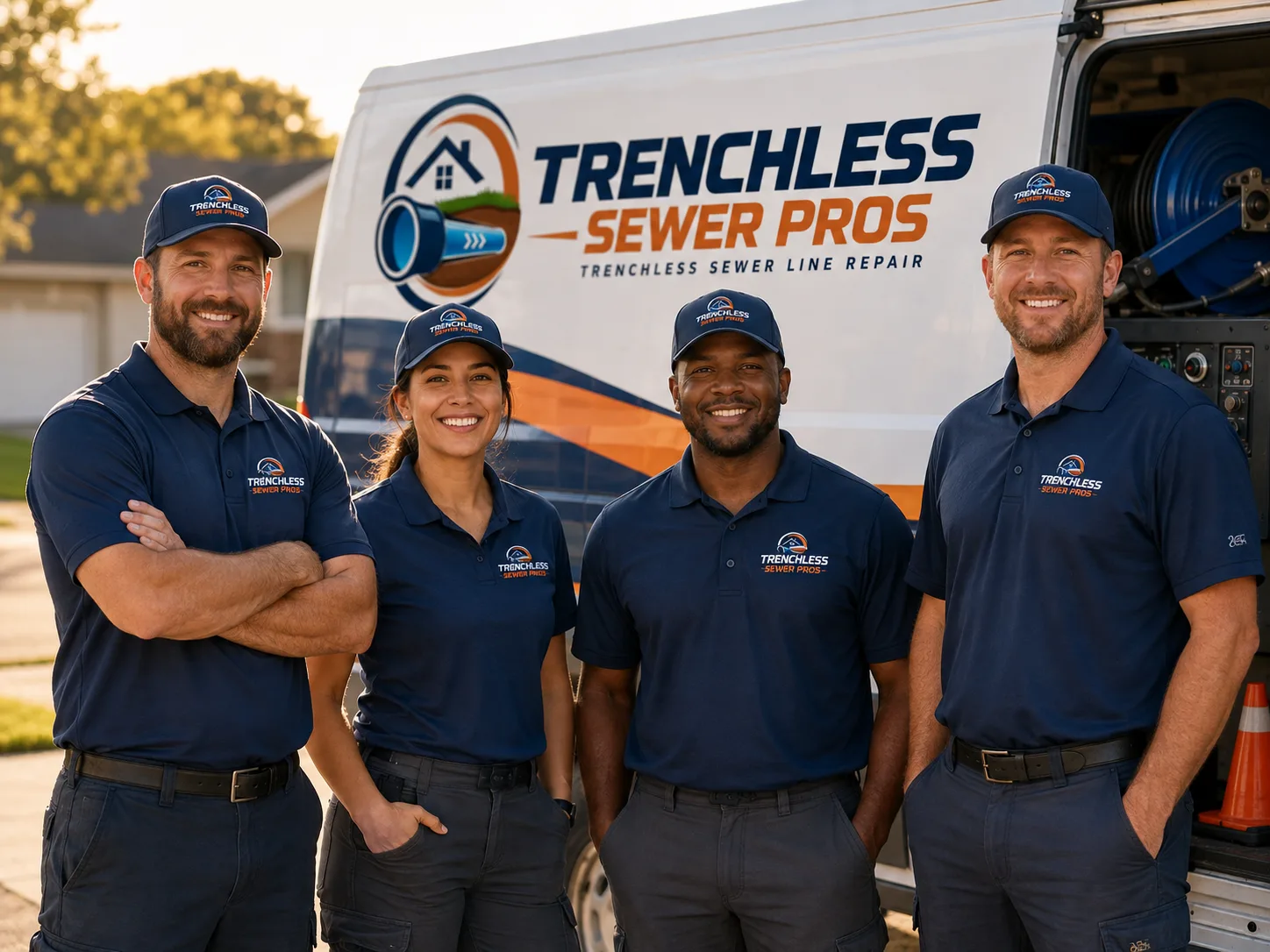 Trenchless Sewer Repair company in Andreas, PA